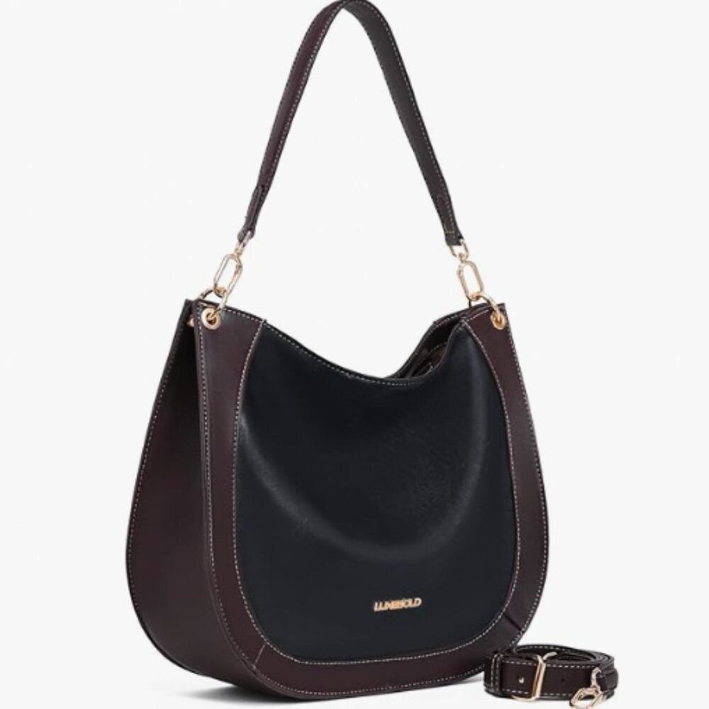NEW LuxeBold Hobo Bag Crossbody / Slouchy Tote - Picture 4 of 5